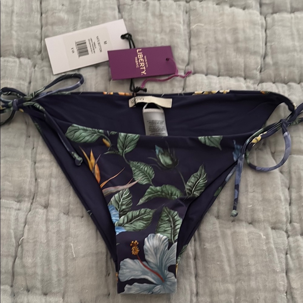 Liberty Blue and Green Tropical Bikini